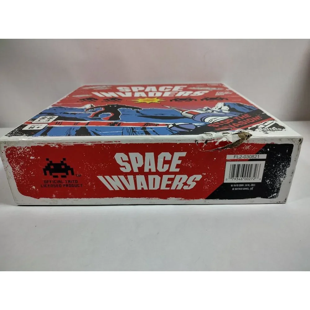 Space Invaders A Co-Op Dexterity Board Game Taito Taitronics Buffalo Games